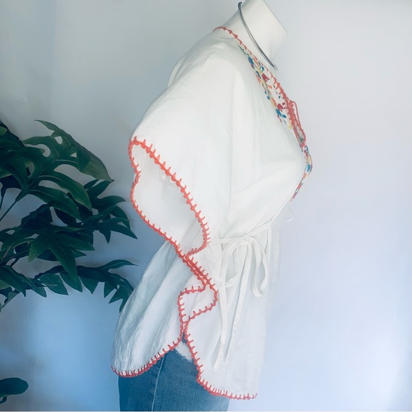 b l o o m :: Vintage 70s Floral Boho Embroidered Tunic - Picture 14 of 14